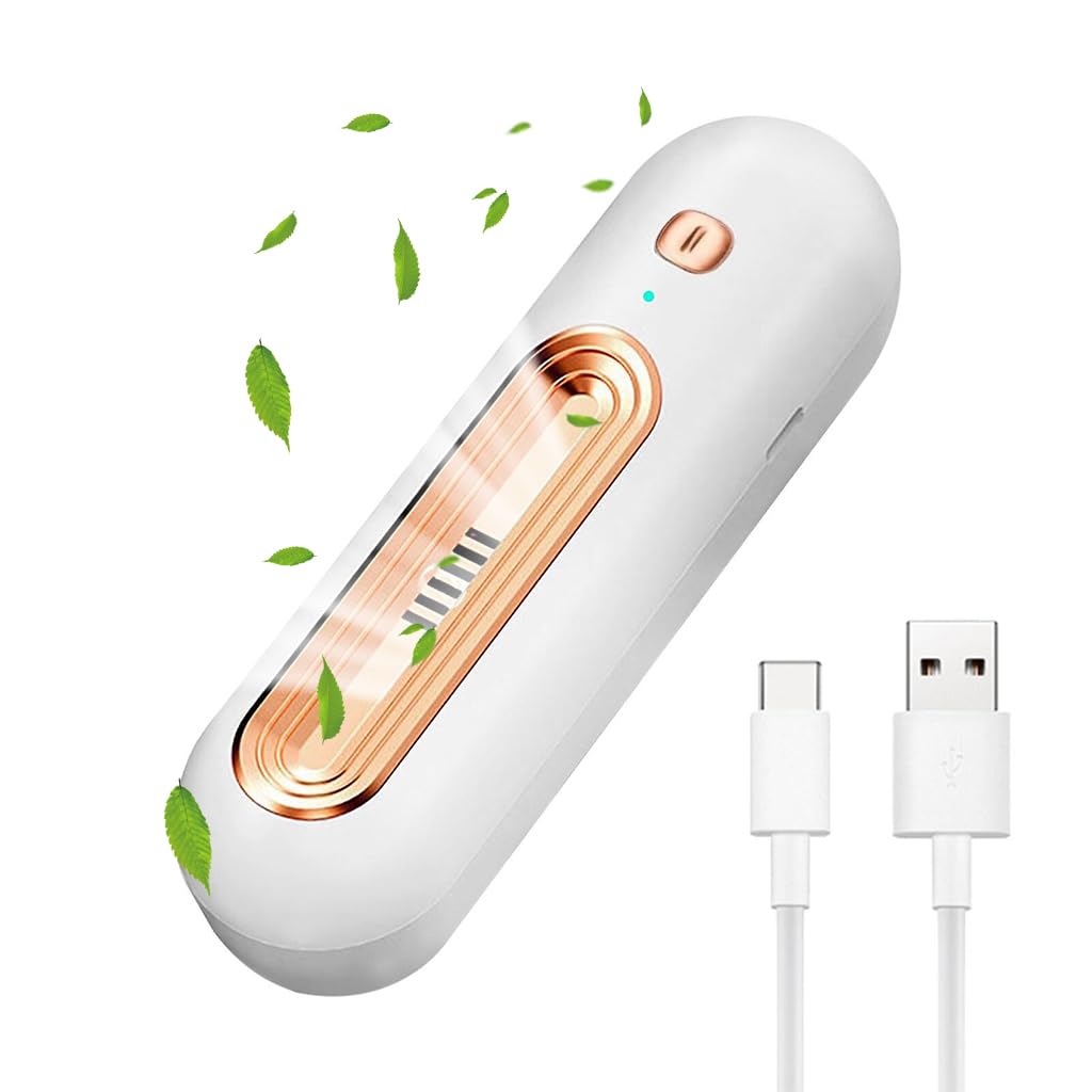 HASTHIP Mini Fridge Deodorizer USB Deodorizer with Purple Light Sterilization Refrigerator Odor Eliminator for Fridge, Kitchen, Closet, Room, Pet House, Car HASTHIP Mini Fridge Deodorizer USB Deodorizer with Purple Light Sterilization Refrigerator Odor Eliminator for Fridge, Kitchen, Closet, Room, Pet House, Car